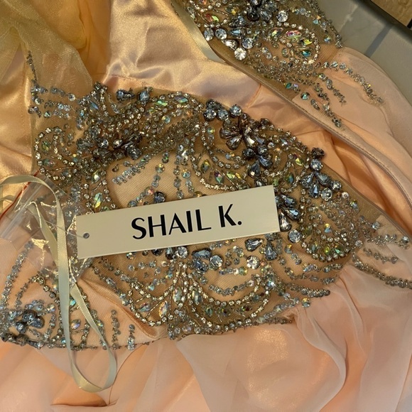 SHAIL K Rhinestone Gown NWT - Picture 6 of 6